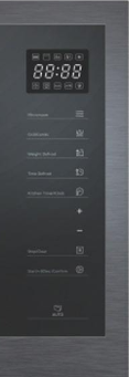 ELICA BUILT-IN MICROWAVE OVENS EPBI MWO G25 INOX NERO