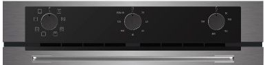 ELICA 72 LITRES BUILT IN OVEN EPBI INOX NERO 962 MMF MECHANICAL CONTROL