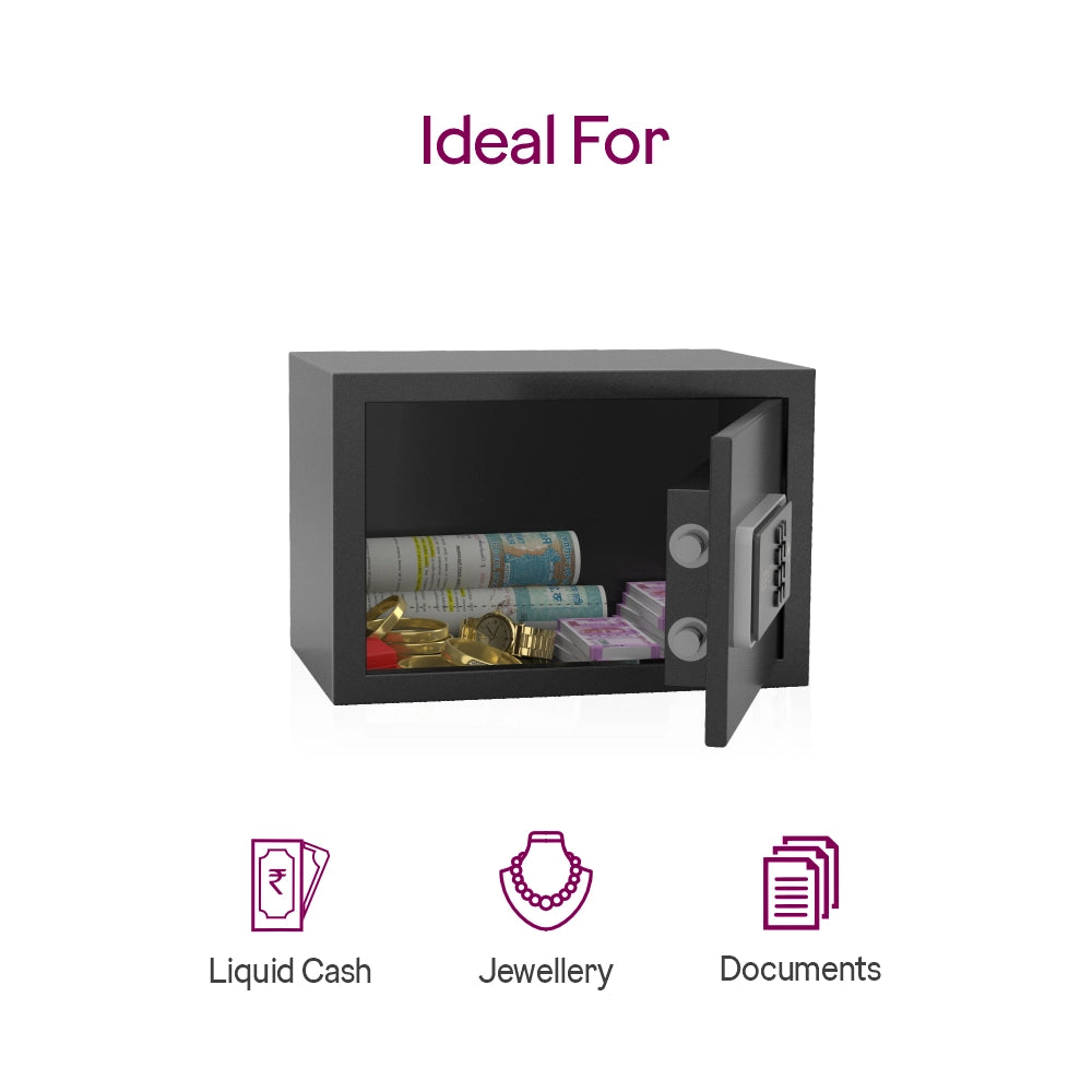 Godrej NX Pro Digital (8L) Ebony Home Locker