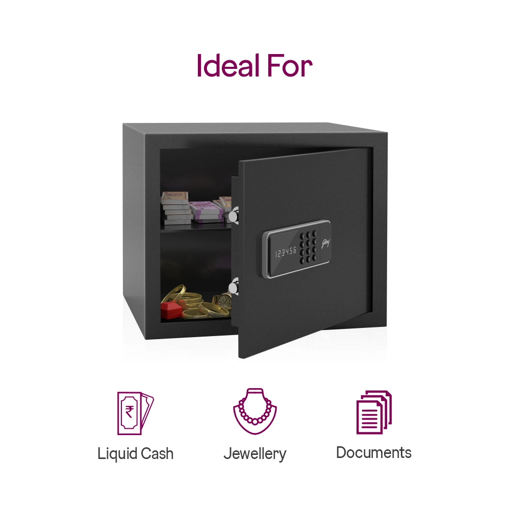 NX Pro Digital (30L) Ebony Home Locker