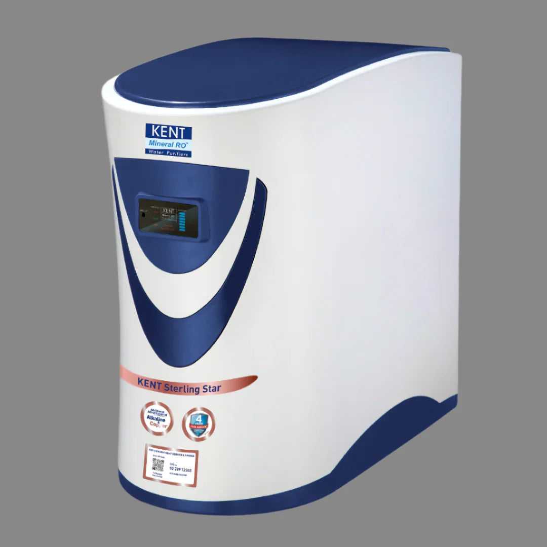 Sterling Star Under the Counter RO Water Purifier – RO+UV+UF+TDS Control+Alkaline+Copper, Digital Purity Display, 6L