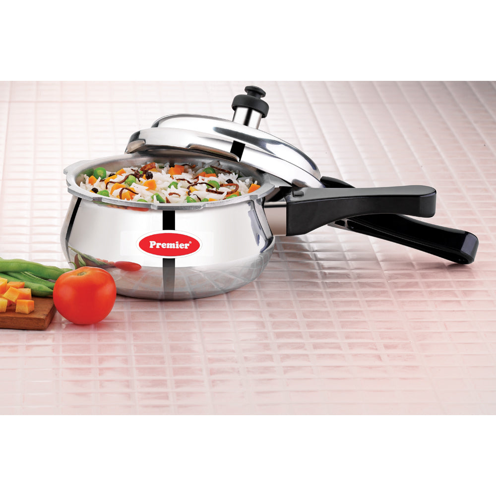 Premier Aluminium Handi Pressure Cooker 5.5 Ltr
