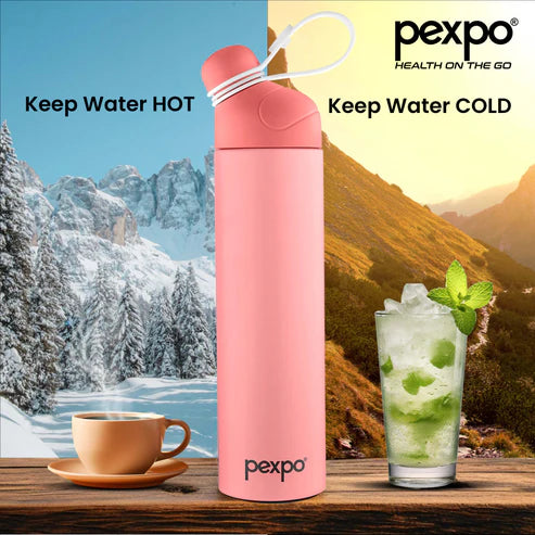 Pexpo Pearl Hot & Cold Water Bottle 500 PINK