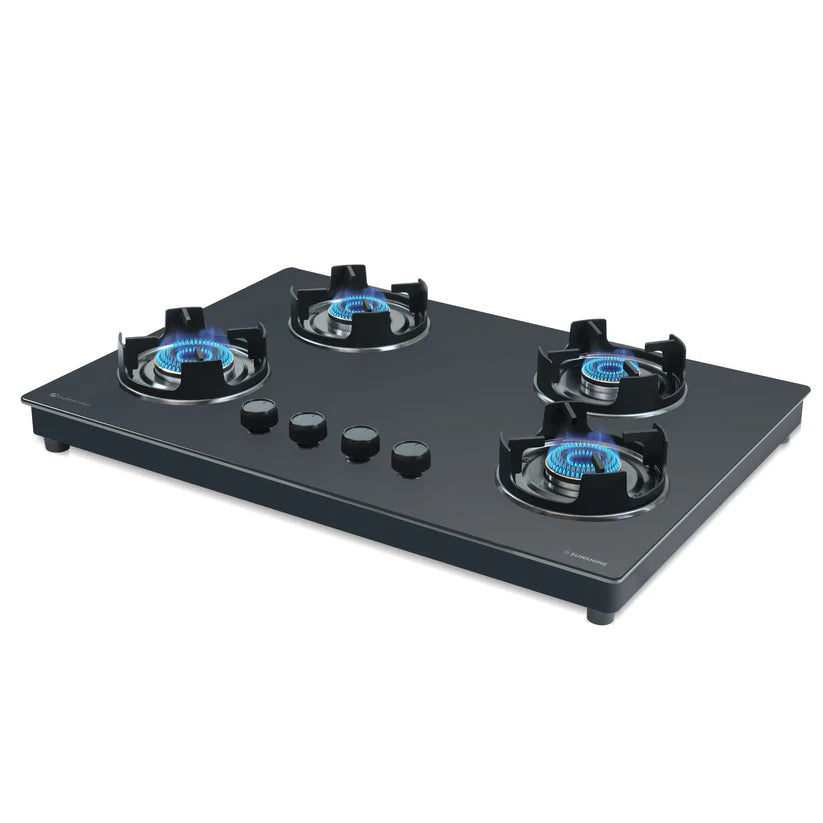 Defender Four Burner Manual Gas Stove/Hob Top