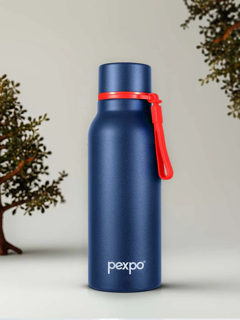 Pexpo Bosco Hot & Cold Water Bottle 600 ML Denim Blue