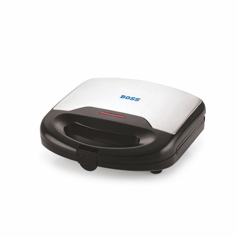 BOSS Crunchy 750 Watts Sandwich Toaster with Fixed Toast Plates B538