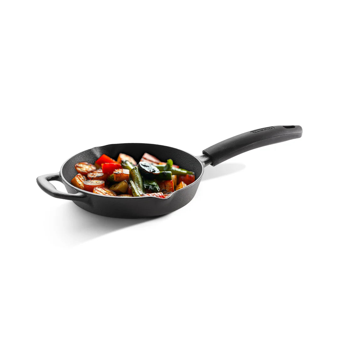 Tramontina Titanex 22 cm Pre-Seasoned Cast Iron Fry Pan