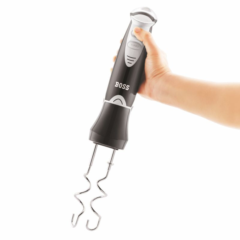 Quickmix 450W Hand Blender – Variable Speed, Chopper, Measuring Jar, Whisk & Dough Hooks, B117