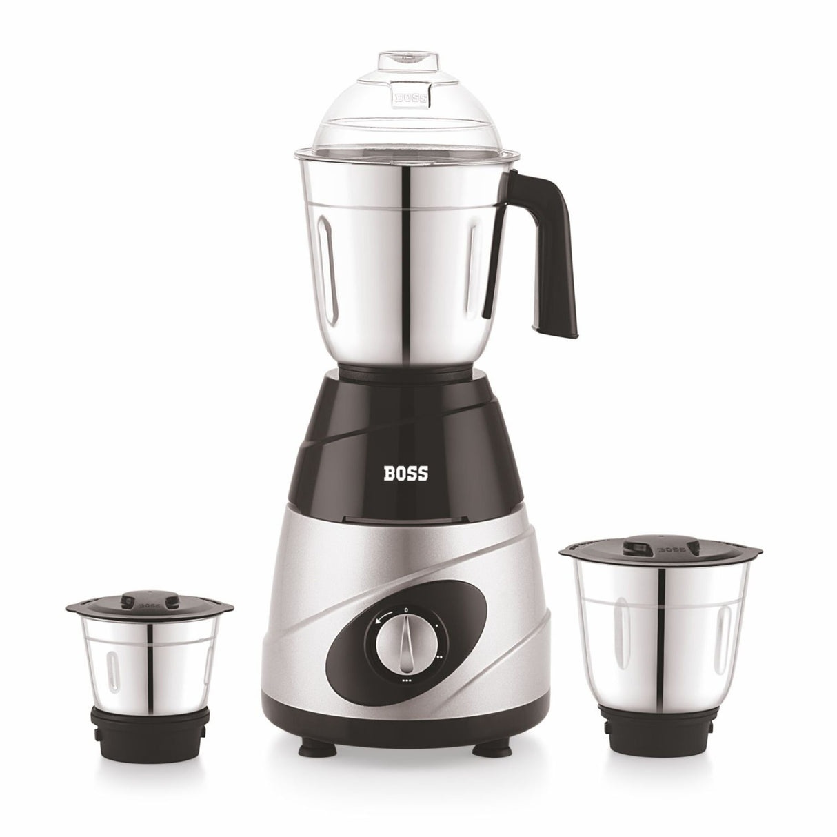 Thunder Deluxe 550W Mixer Grinder with Powerful Motor, 3 SS Jars, 5 years warranty