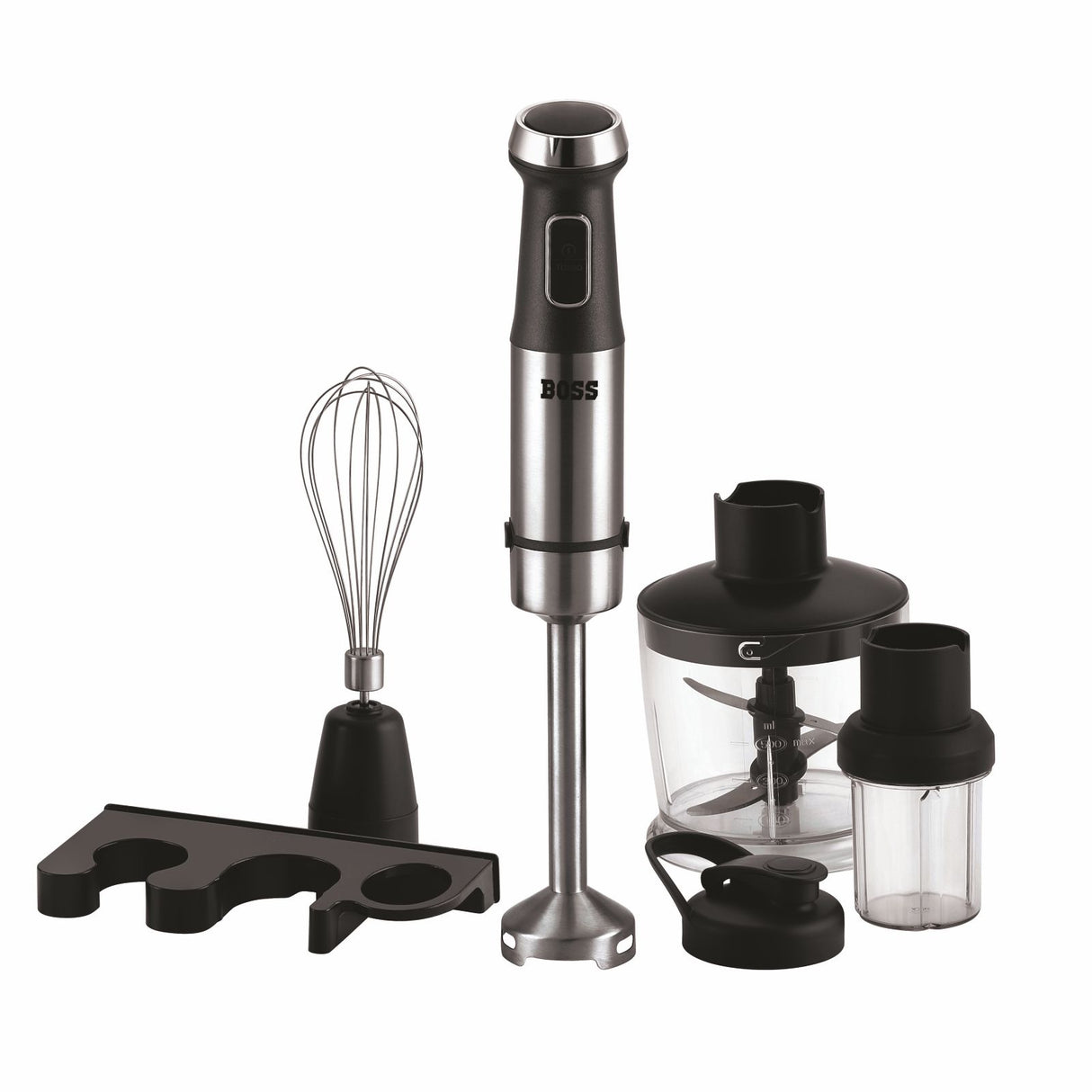 Stellar 1200W Hand Blender – Variable Speed with Turbo, Chopper & Grinder Jars, Whisk, Stainless Steel Blades, B140