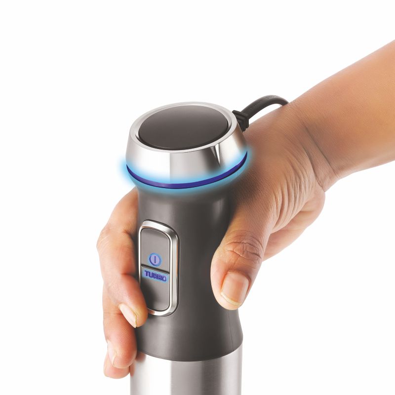 Stellar 1200W Hand Blender – Variable Speed with Turbo, Chopper & Grinder Jars, Whisk, Stainless Steel Blades, B140