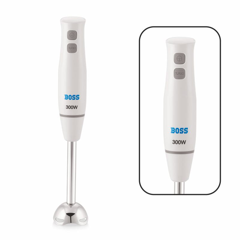 Sparkle 300W Hand Blender – Variable Speed, Stainless Steel Blades, Wall-Mounting Stand, B141