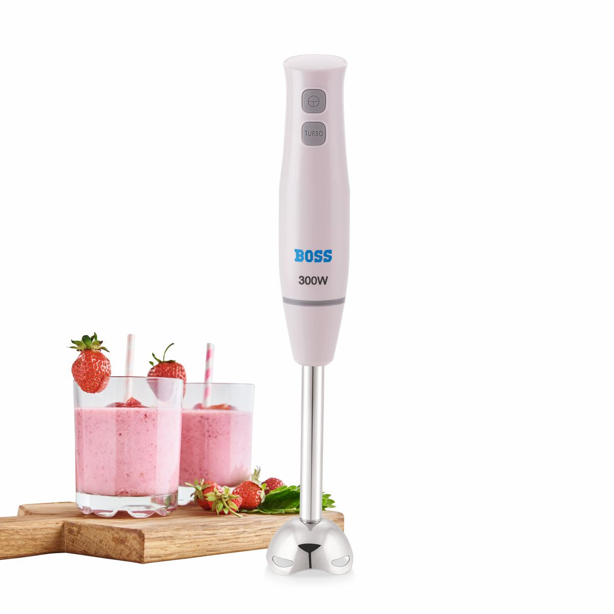 Sparkle 300W Hand Blender – Variable Speed, Stainless Steel Blades, Wall-Mounting Stand, B141