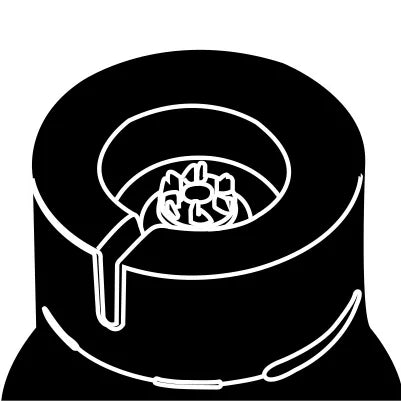 Ruftuf 1000W Heavy Duty Mixer Grinder with powerful motor, 2 SS Jars B271