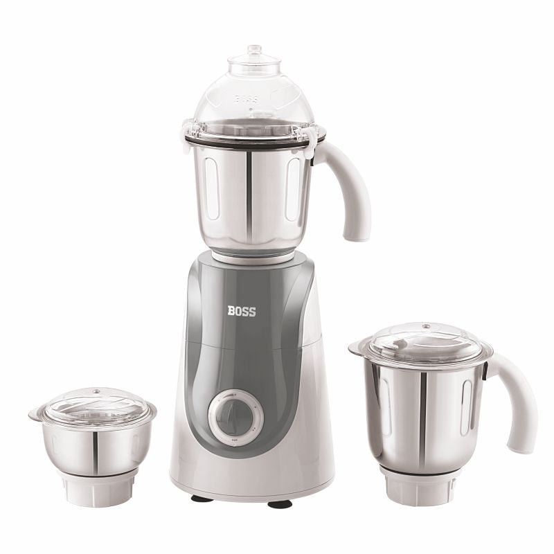 Crown 750W Mixer Grinder with Powerful Motor, 3 SS Jars, B242