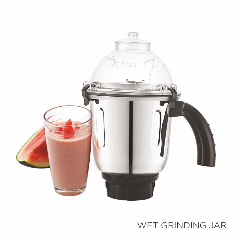Crown 750W Mixer Grinder with Powerful Motor, 3 SS Jars, B242