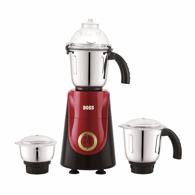 Crown 750W Mixer Grinder with Powerful Motor, 3 SS Jars, B242