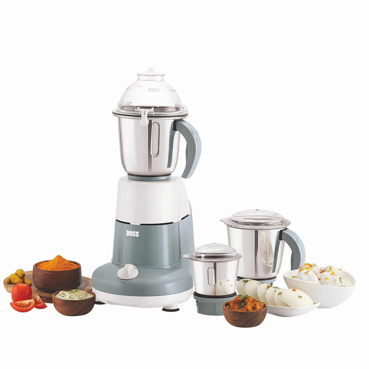 Excel Pro 750W Mixer Grinder with Powerful Motor, 4 SS Jars, B261