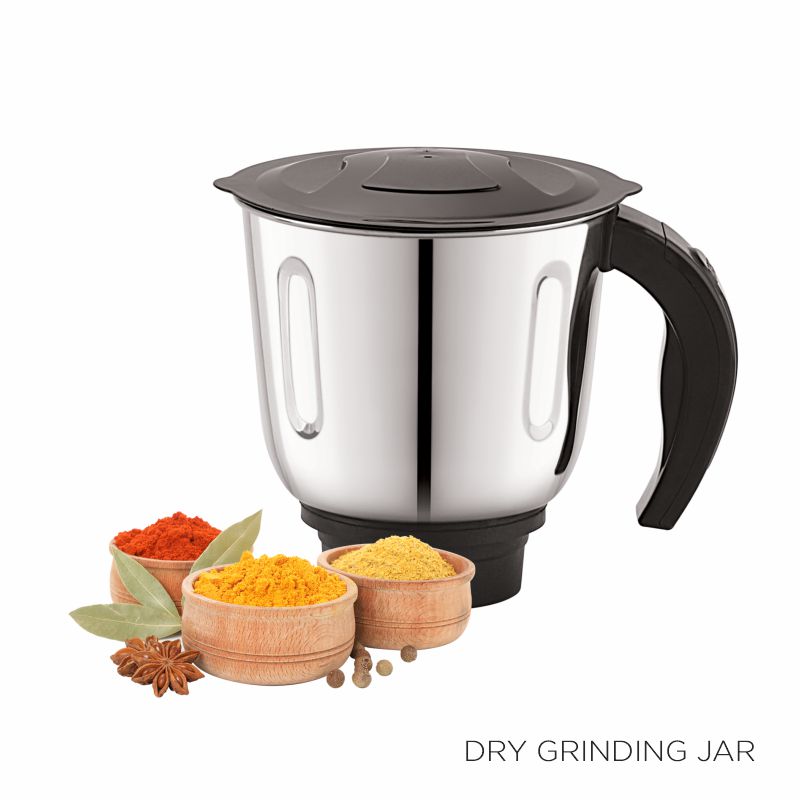 Alpha 750W Mixer Grinder with Powerful Motor, 3 SS Jars, B264