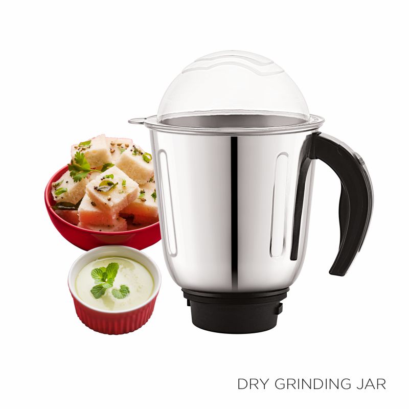 Alpha 750W Mixer Grinder with Powerful Motor, 3 SS Jars, B264