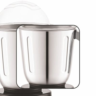 Alpha 750W Mixer Grinder with Powerful Motor, 3 SS Jars, B264