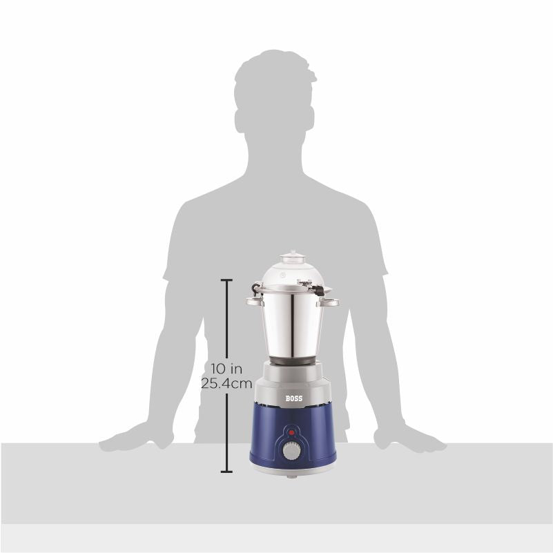 Ruftuf 1000W Heavy Duty Mixer Grinder with powerful motor, 2 SS Jars B271