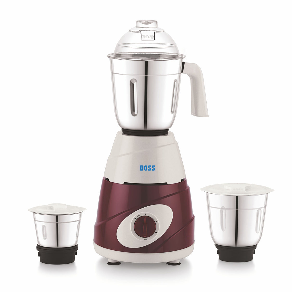 Thunder 550W Mixer Grinder with Powerful Motor, 3 SS Jars B272