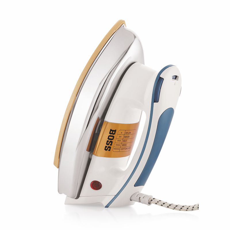 BOSS Topaz Heavyweight 1000 watts Dry Iron, Non Stick Soleplate coating, double ISI safety B319