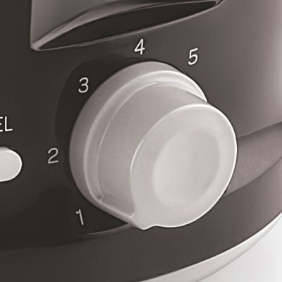 BOSS Eden 4 Slice Pop Up Toaster, 1100 Watts, Cancel, Variable Heat Settings, Removable Crumb Tray, Black B527