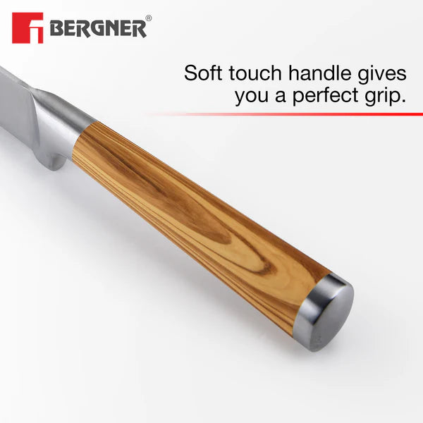 Olive Garden Stainless Steel 3 Pcs Knife Set, Ideal for Cutting, Dicing, Slicing etc BG-39194