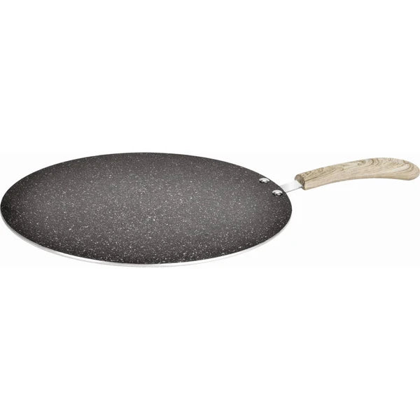 Bellini Plus Aura 5-Layer Non-Stick Flat Tawa, 32cm, Thickness 4mm - Induction Bottom-BGIN-31257-BK