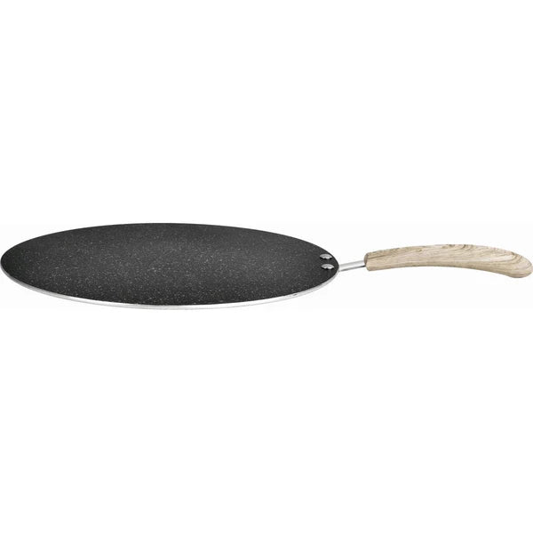 Bellini Plus Aura 5-Layer Non-Stick Flat Tawa, 32cm, Thickness 4mm - Induction Bottom-BGIN-31257-BK