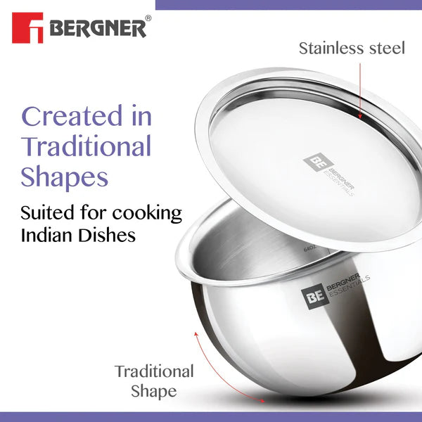 BGIN-6245 RICE HANDI WITH SS LID  20cm - 4.0L, Max - 4.2L