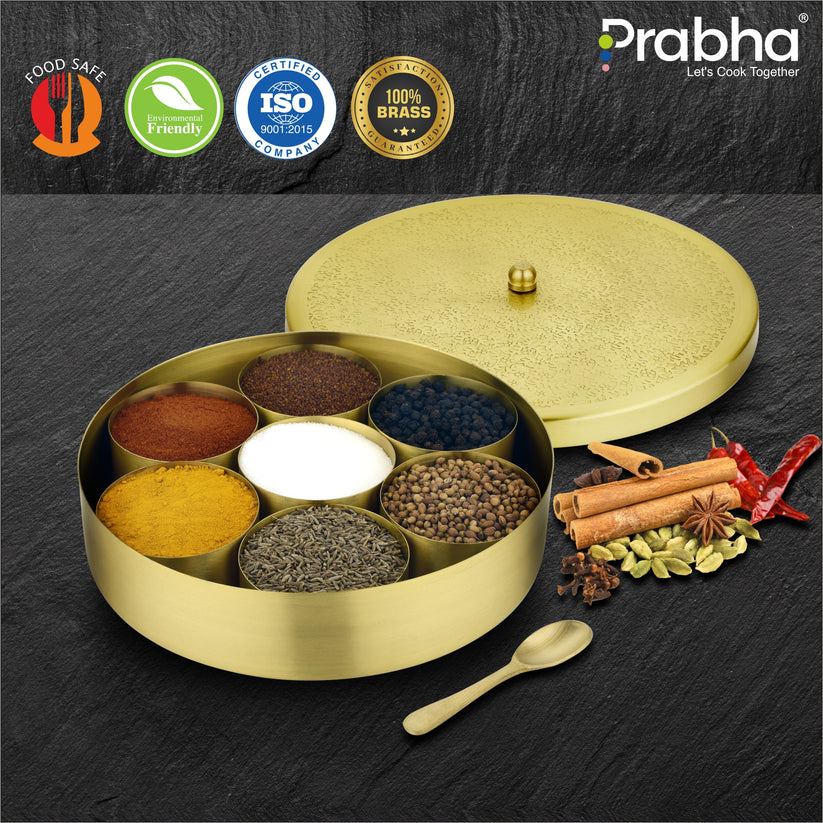 Brass Spice Box