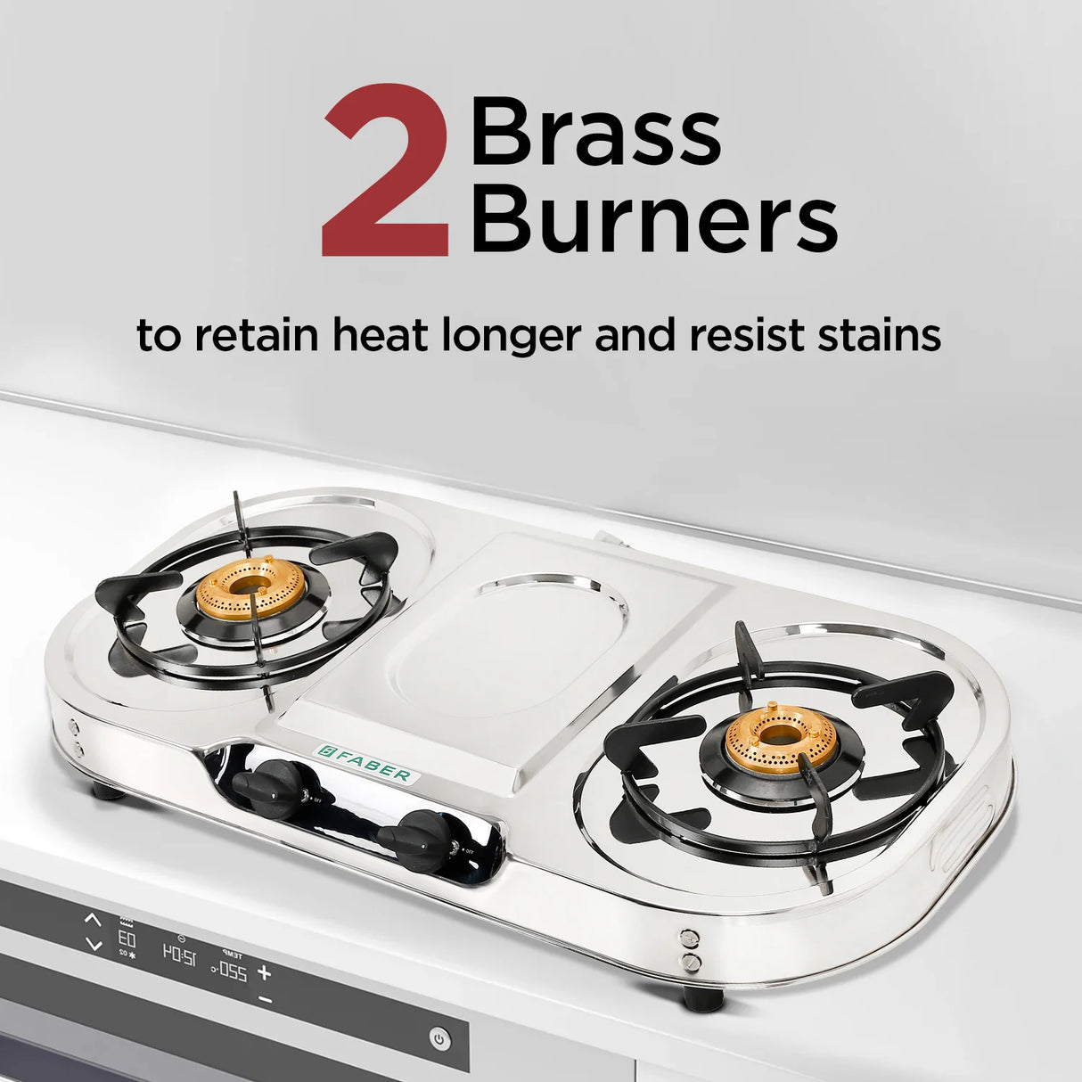 COOKTOP CRYSTAL 3BB SS