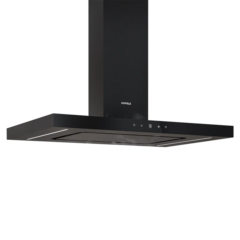 Callidora 90cm Island Chimney with Perimetric Airflow, Gesture Control & Silent BLDC Motor – 533.87.773