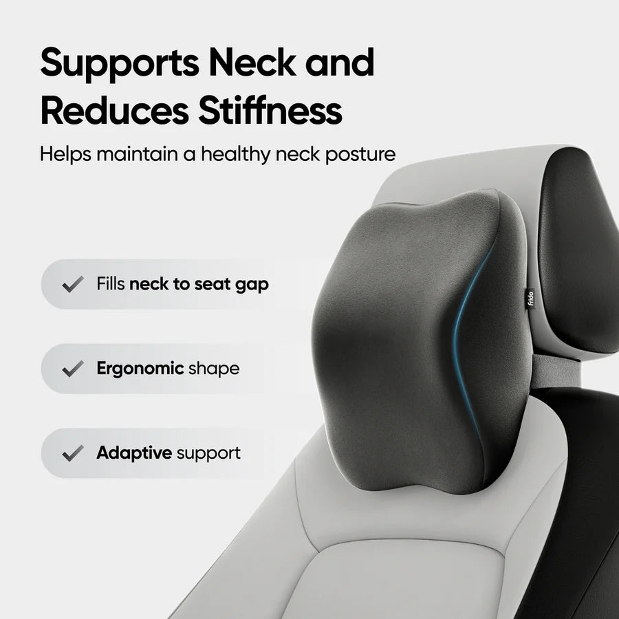 Ultimate Car Comfort Bundle with Backrest, Neck Rest & Seat Wedge for Complete Driving Support