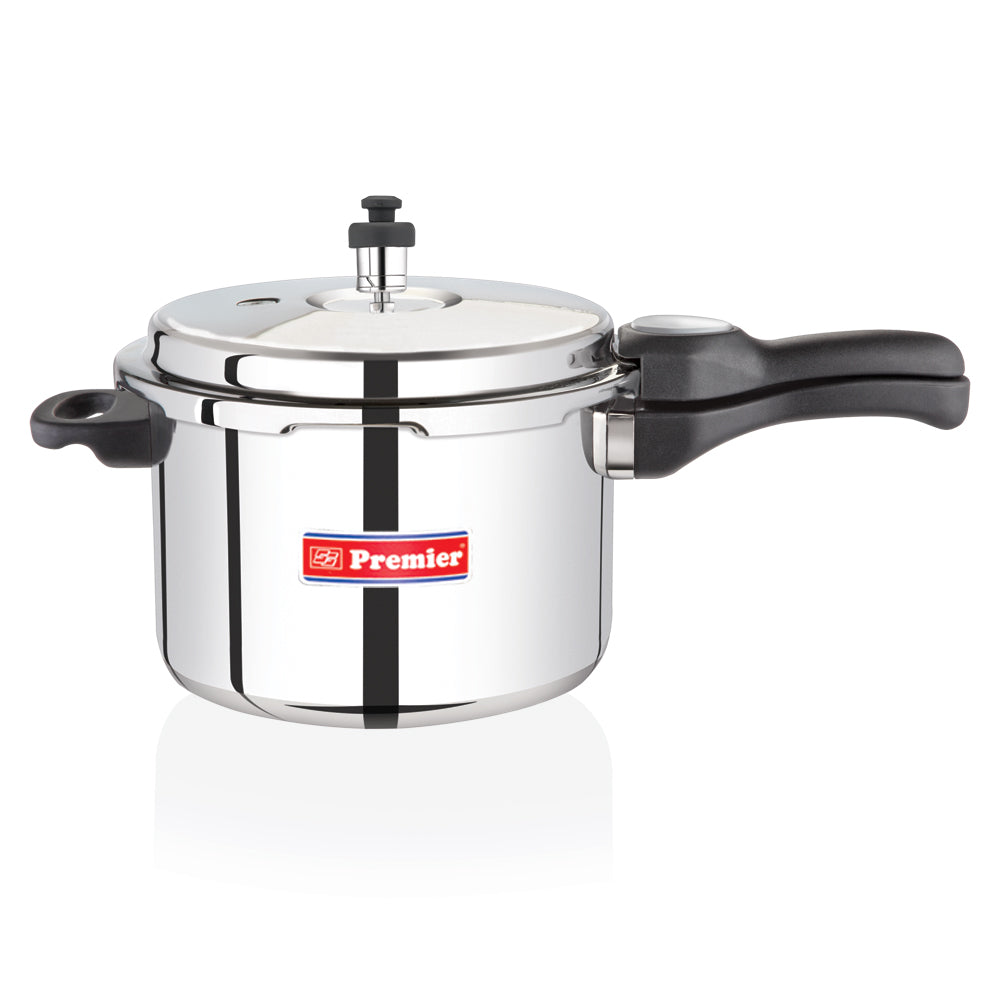 Premier Comfort Stainless Steel Sandwich Botttom Pressure Cooker with Induction 1.5 Ltr