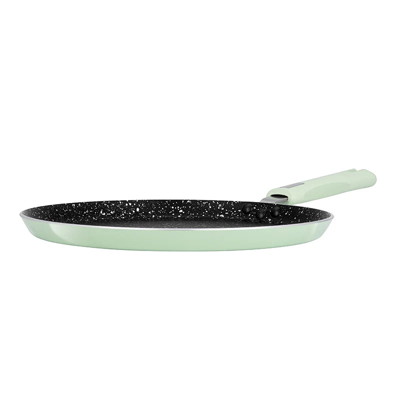 Nutrihealth Pro 25 cm Non-Stick Flat Griddle with Silver Ion Coating, PFOA-Free – NHPFG25