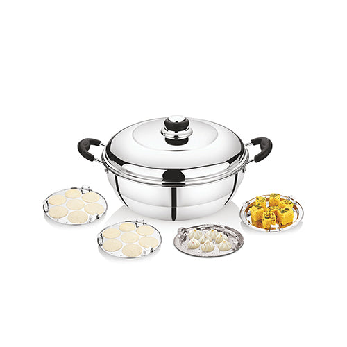 Dhamaka Multi Kadai Without Sandwich Bottom – 4 Plates