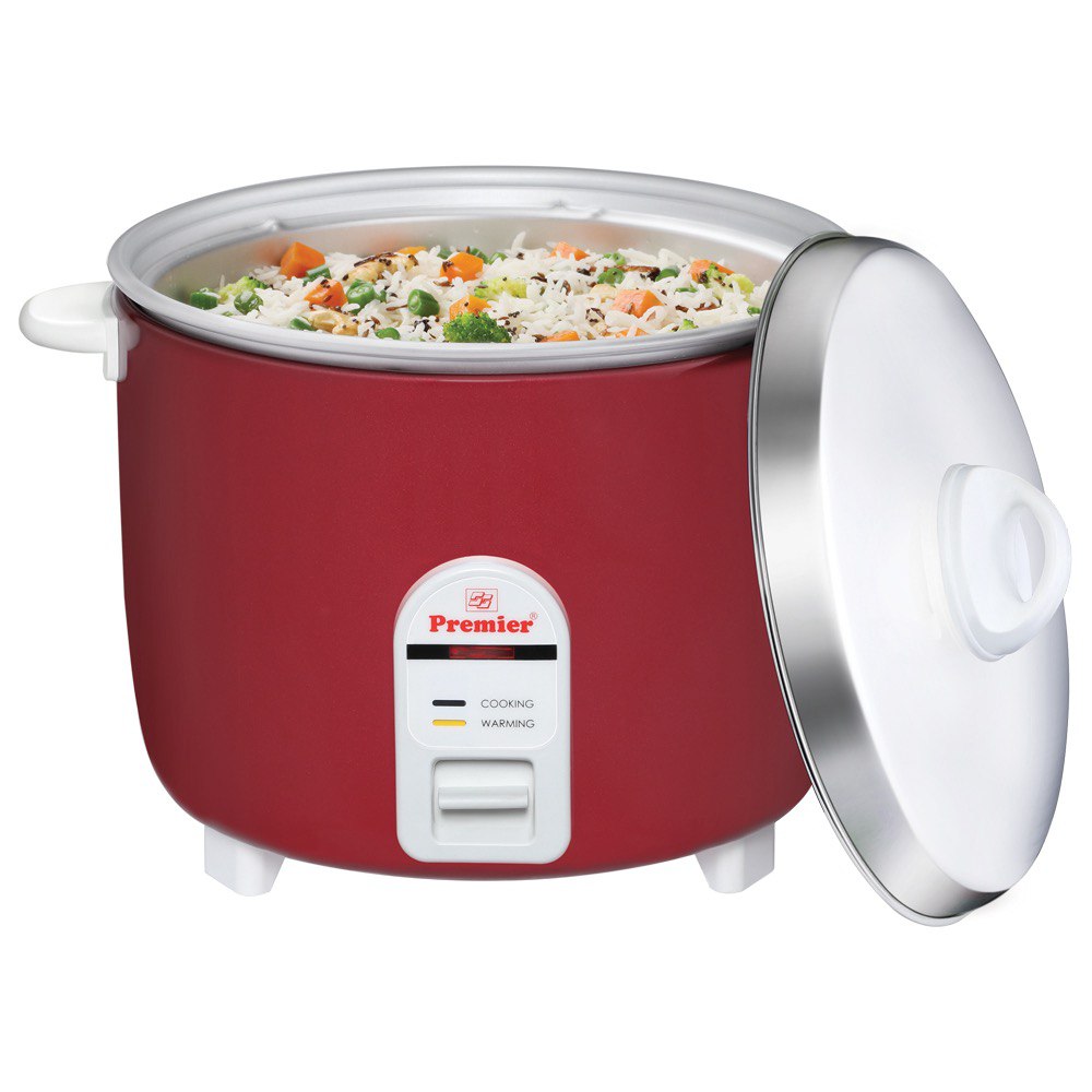 Premier Electric Rice Cooker 1Ltr Maroon