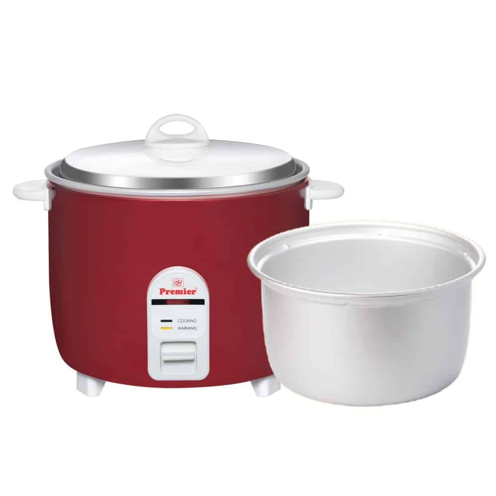 Premier Electric Rice Cooker 1.8ltr Maroon