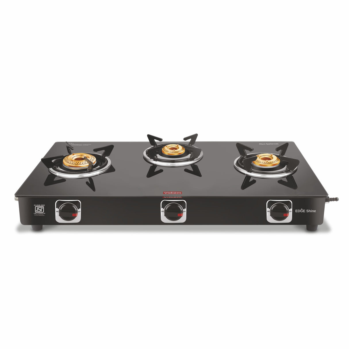 EDGE SHINE 3Burner Gas stove
