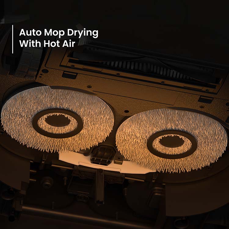 Smartclean Fully Automatic Robotic Vacuum & Mop (GermGuard, AI Visual Sensor)