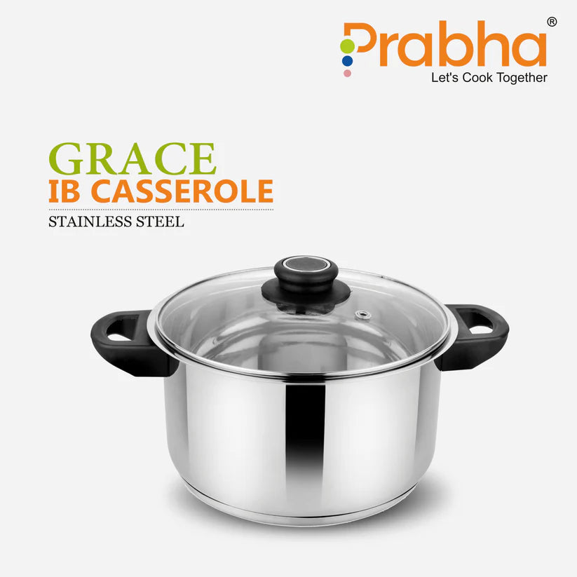 Grace IB Casserole With Lid – 5.3L, 24cm