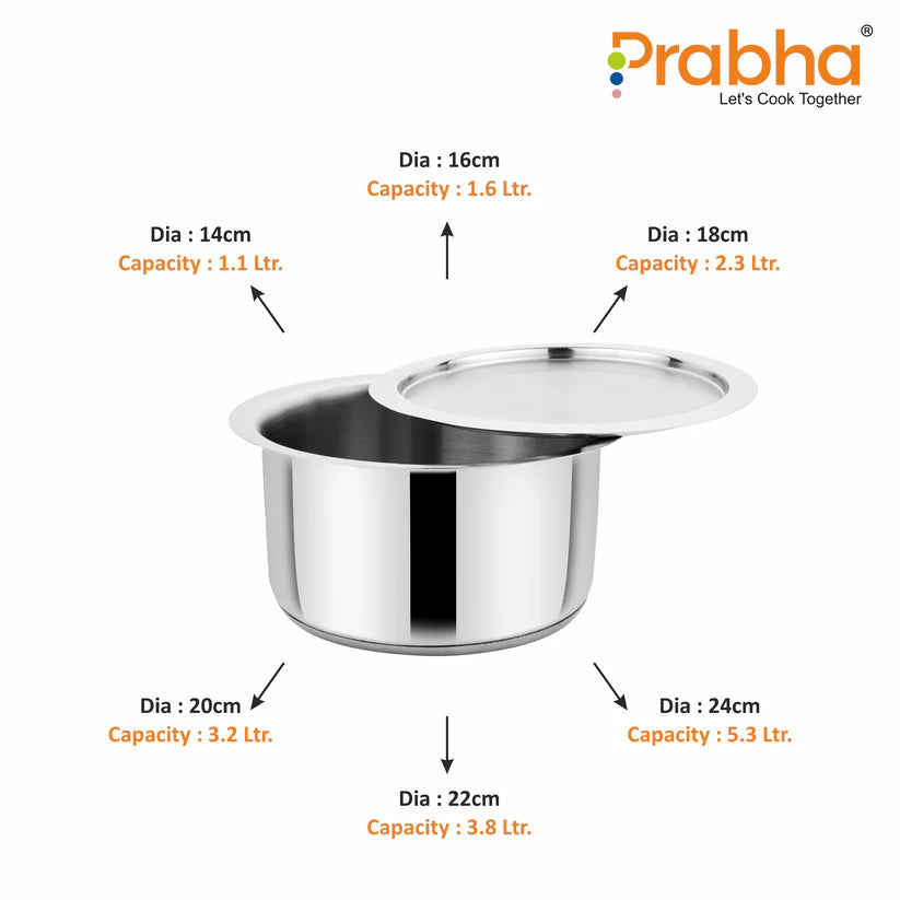 Grace IB Tope With Lid – 5.3L, 24cm