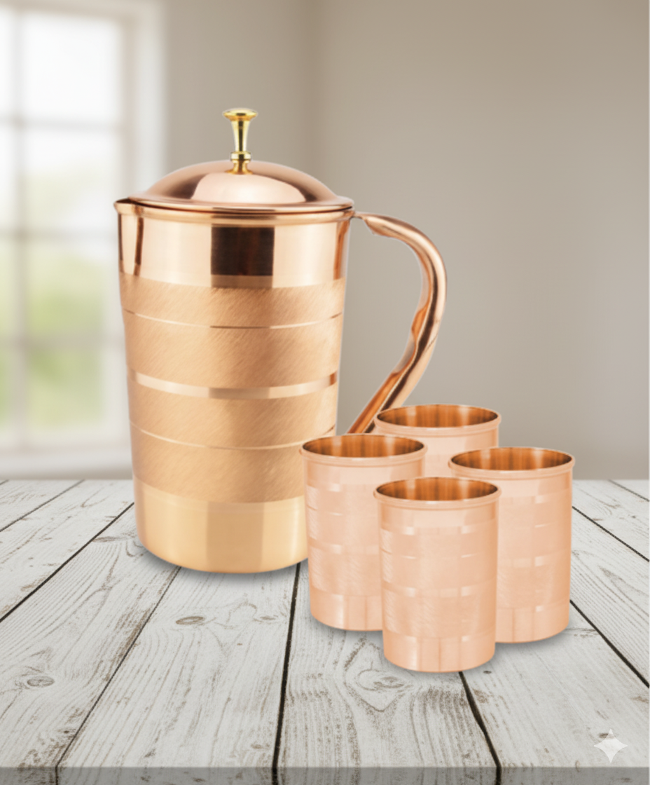 Lemon Luxury Copper Set