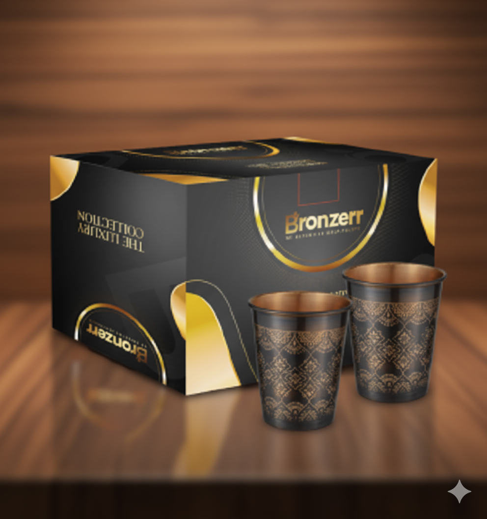 Antique Tumbler Set