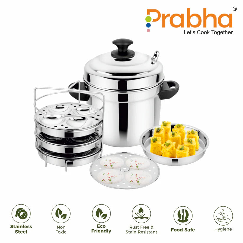 Prabha Grace IB Multi Pot (4+4 Plates)