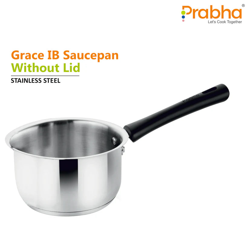 Grace IB Saucepan Without Lid –1.2L, 14cm